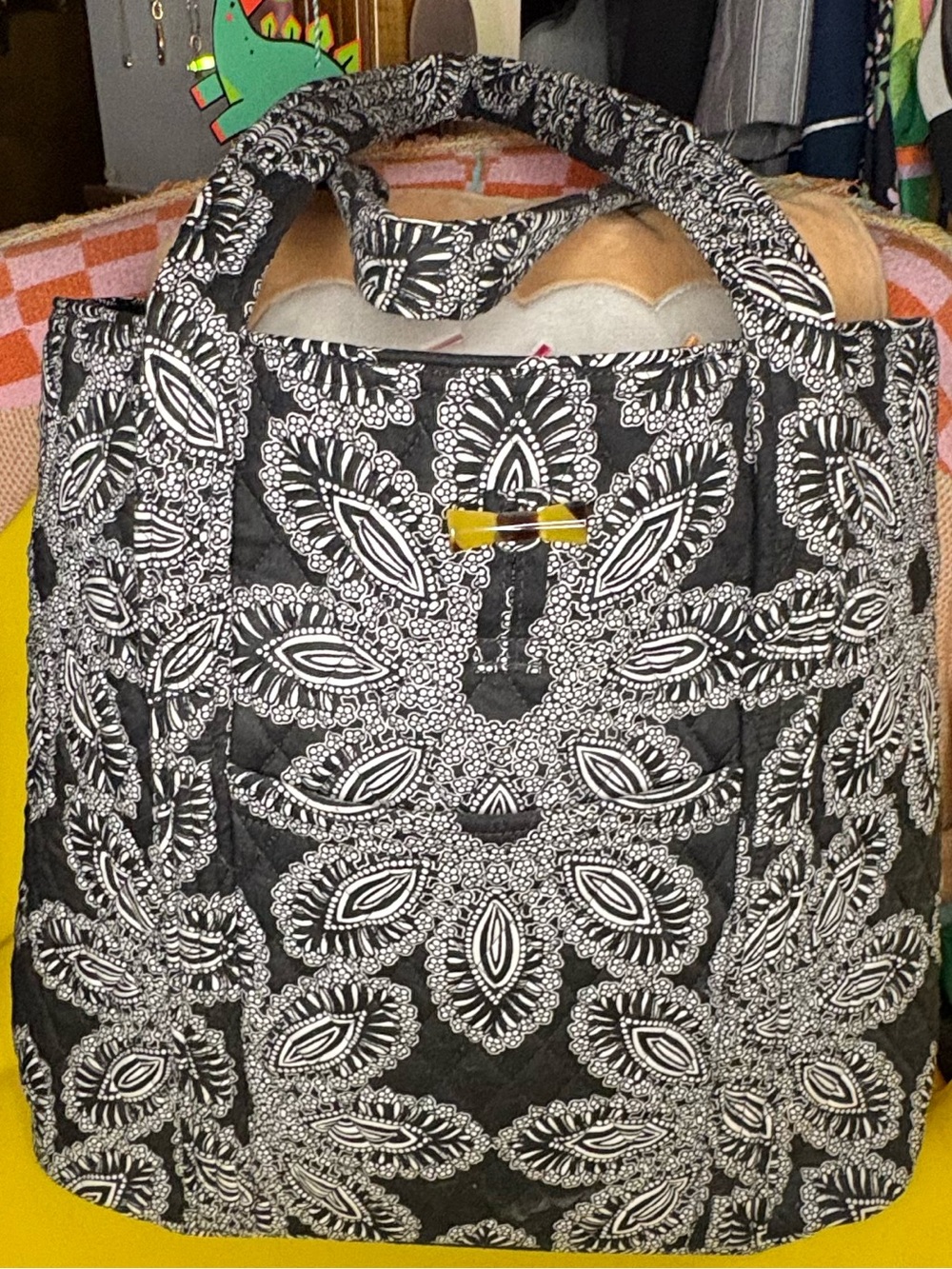 Vera Bradley Blanco Bouquet Tote
